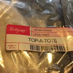 Top-A-Tote/Grey/ Thirty-One